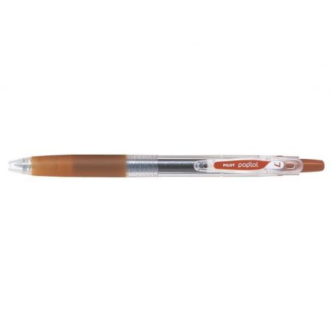 Długopis żelowy Pilot Pop'Lol 0.7mm Brązowy